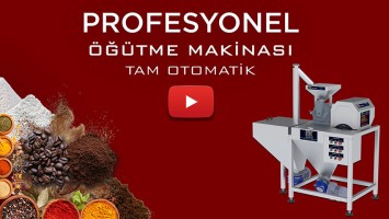 PUDRA ŞEKERİ ÖĞÜTME MAKİNASI T180 TAM OTOMATİK | ANİMASYON