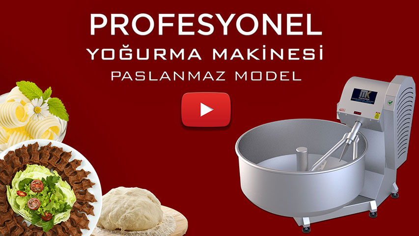 Profesyonel Tereyağı ve Sucuk Yoğurma Makinesi Video görseli.