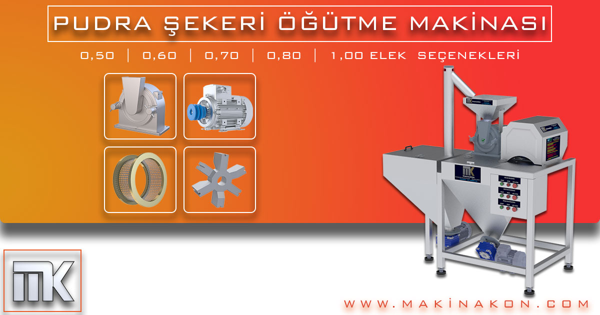 Pudra Şekeri Öğütücü Fiyatları