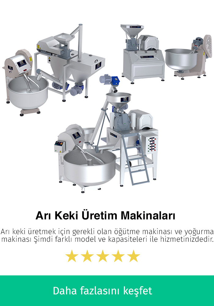 Arı Keki Üretim Makinaları