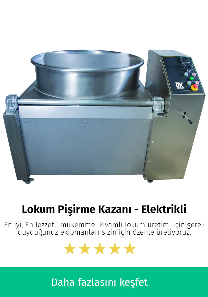 Lokum Pişirme Kazanı