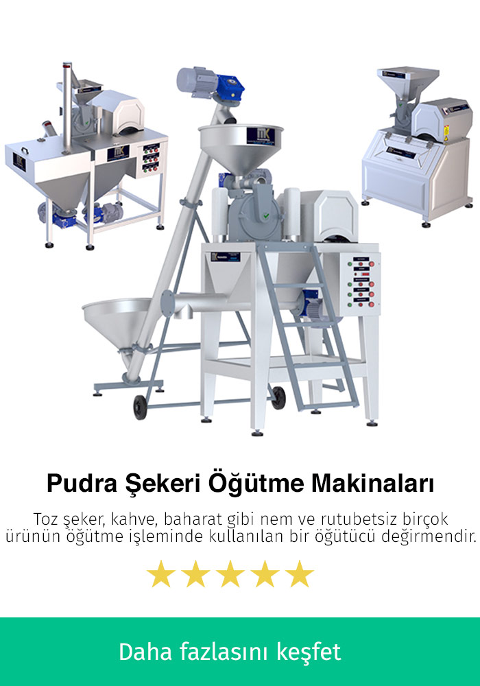 Pudra Şekeri Öğütme Makinası